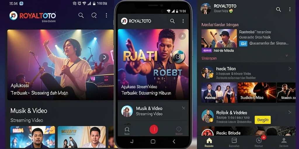 Antarmuka <strong>ROYALTOTO</strong> yang menarik dan mudah digunakan untuk Streaming Video.